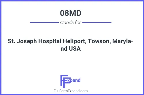 Full form of 08MD