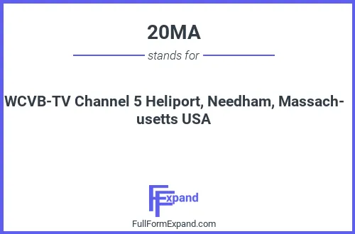 Full form of 20MA