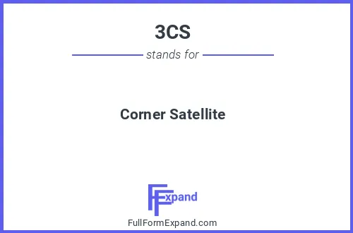 Full form of 3CS