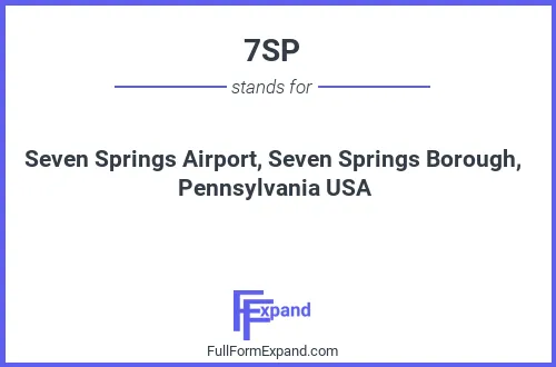 Full form of 7SP