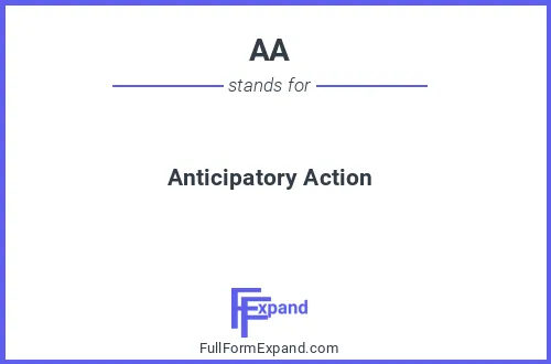 Full form of AA