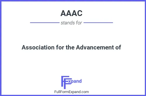 Full form of AAAC