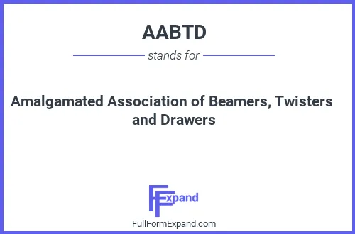 Full form of AABTD