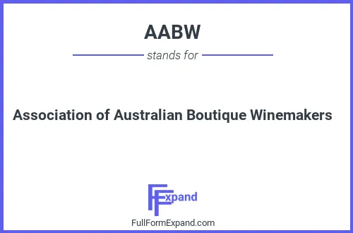 Full form of AABW