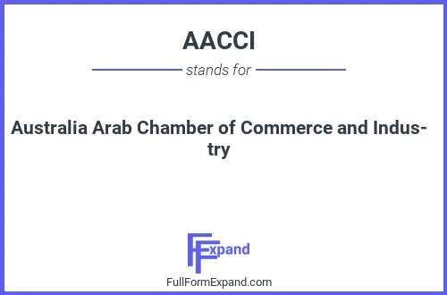 Full form of AACCI