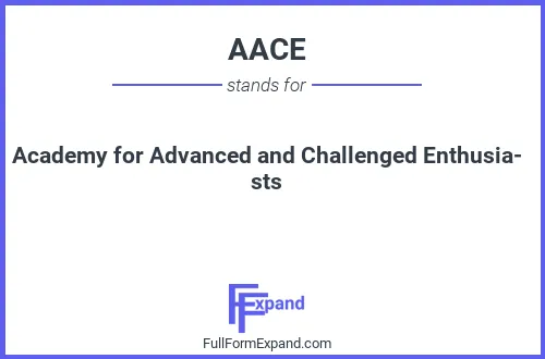 Full form of AACE