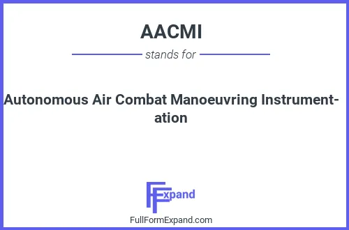 Full form of AACMI