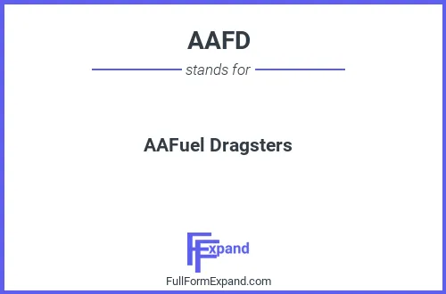 Full form of AAFD