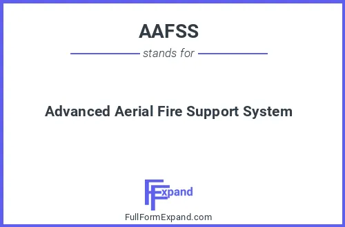 Full form of AAFSS