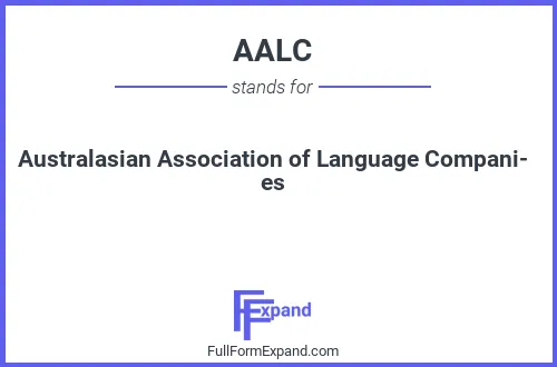 Full form of AALC