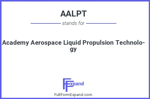 Full form of AALPT