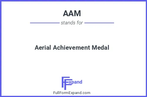 Full form of AAM