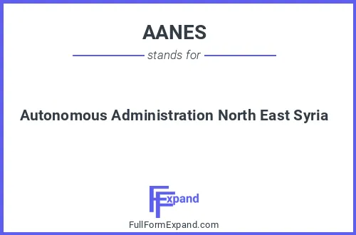 Full form of AANES