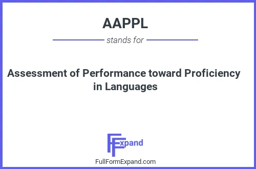 Full form of AAPPL