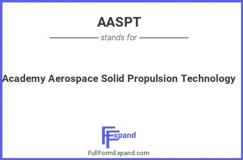Full form of AASPT