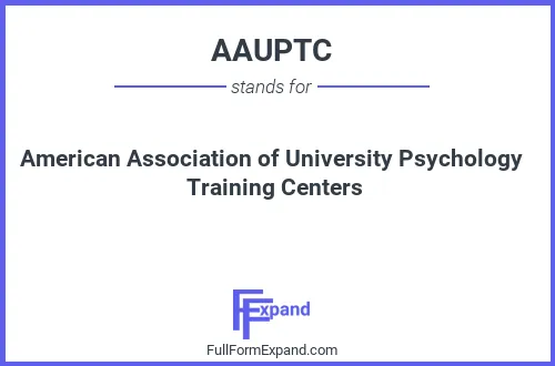 Full form of AAUPTC
