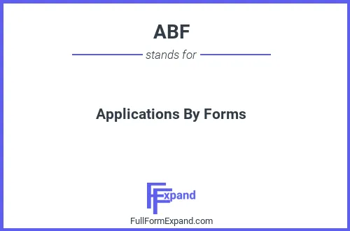 Full form of ABF