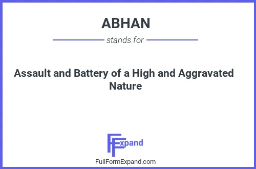 Full form of ABHAN