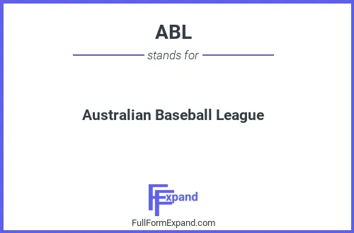 Full form of ABL