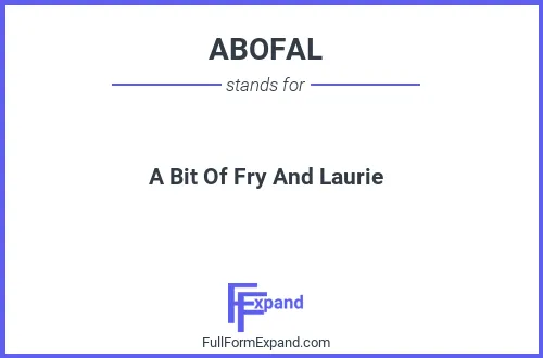 Full form of ABOFAL