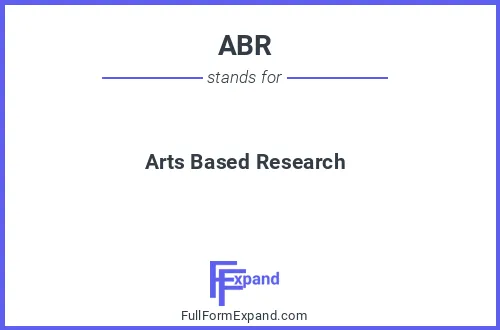Full form of ABR