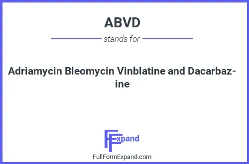 Full form of ABVD