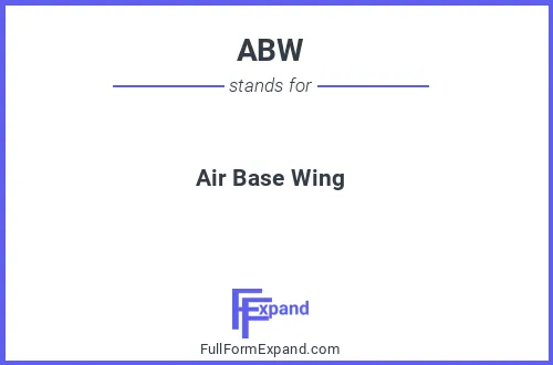 Full form of ABW