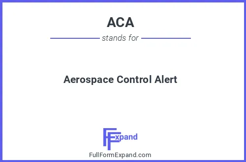 Full form of ACA
