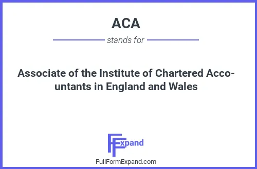 Full form of ACA