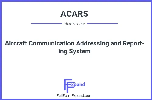 Full form of ACARS
