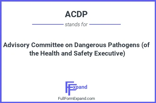 Full form of ACDP