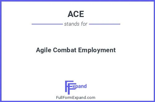 Full form of ACE