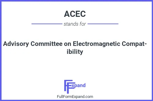 Full form of ACEC