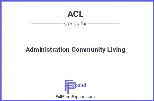 Full form of ACL