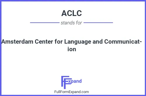 Full form of ACLC