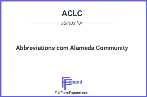 Full form of ACLC