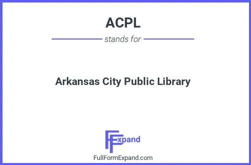 Full form of ACPL