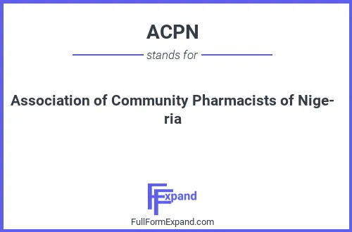 Full form of ACPN