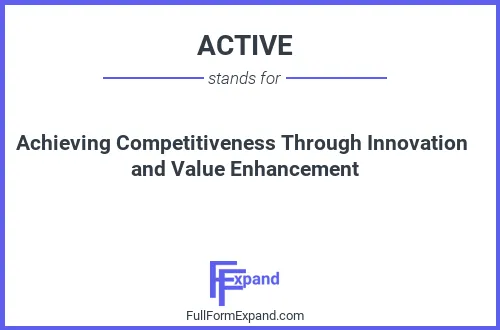 Full form of ACTIVE