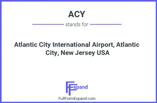 Full form of ACY