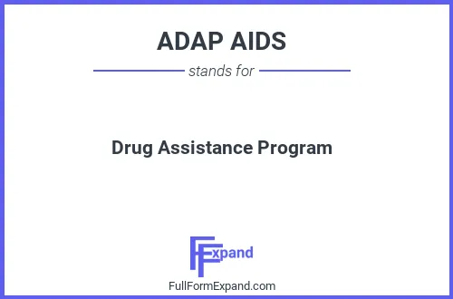 Full form of ADAP AIDS