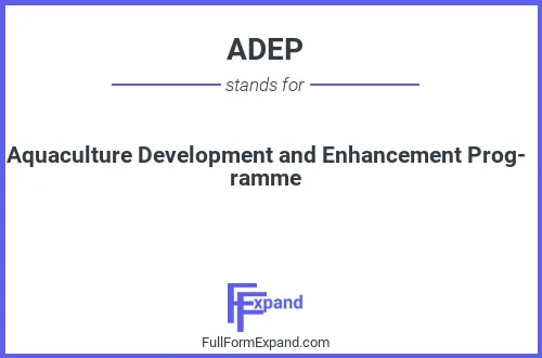 Full form of ADEP