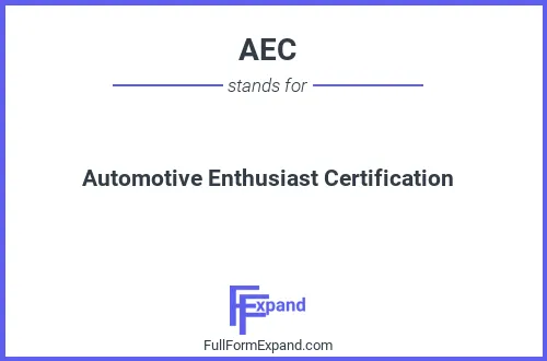 Full form of AEC