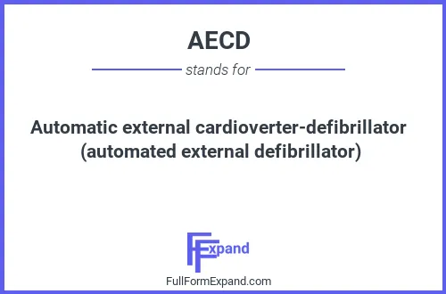 Full form of AECD