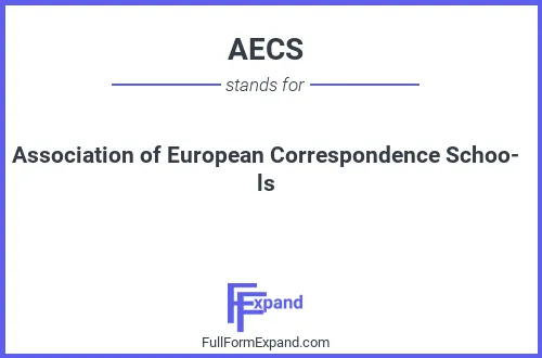 Full form of AECS