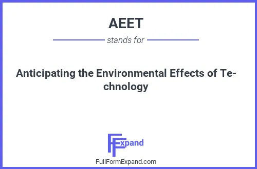 Full form of AEET