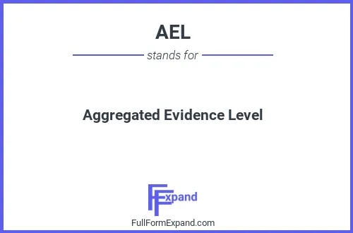 Full form of AEL