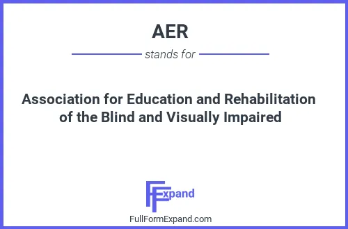 Full form of AER
