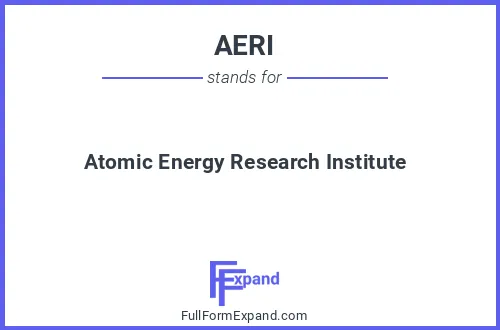 Full form of AERI