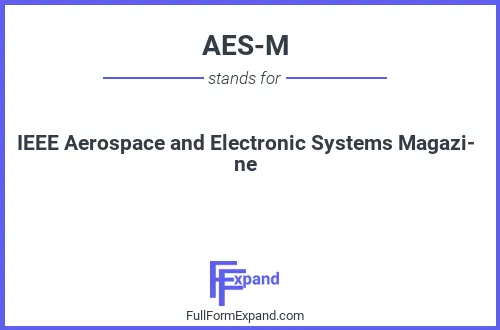 Full form of AES-M